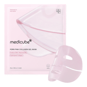 medicube pdrn salmon dna pink collagen gel mask deep hydration and firmness 28g