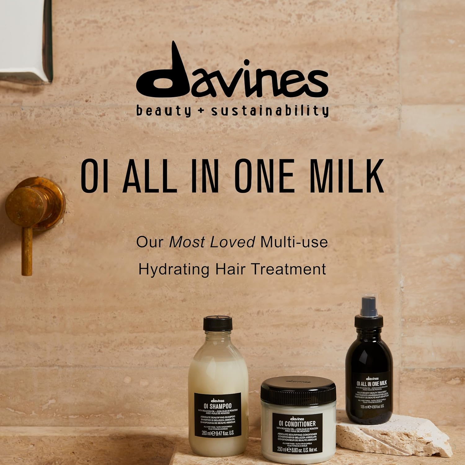 Davines OI All in One Milk 50 ml (Pack of 1) - Image 3